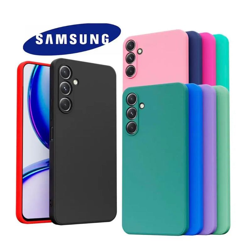 Samsung Silicone Capinha Aveludada para A05/A05S A14/A15/A24/A25/A34/A35/A54/A55/M33