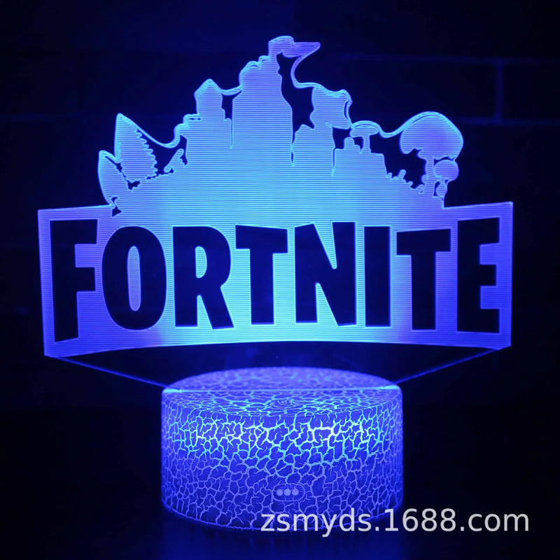 Luminária Fortnite 3D