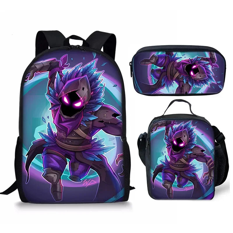 Fortnite mochila, estojo e lancheira set