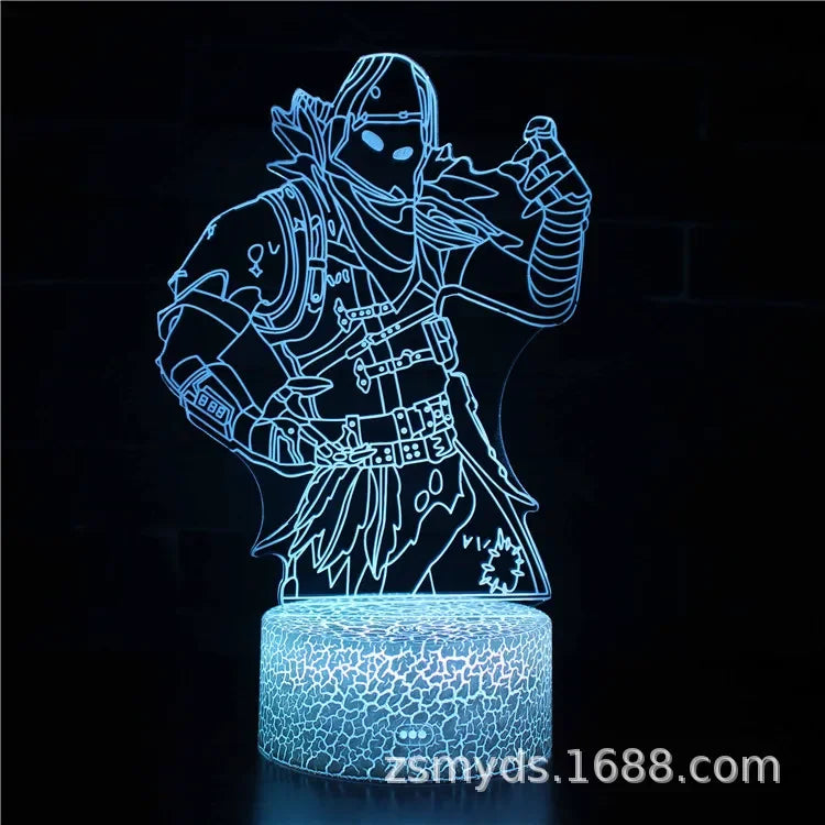 Luminária Fortnite 3D